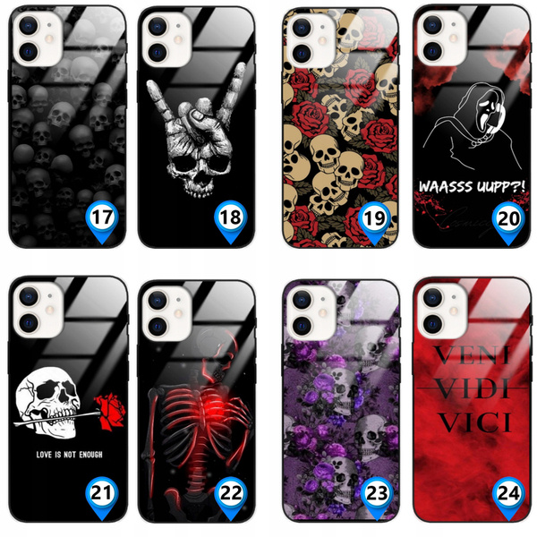 Etui akrylowe LEO horror mroczne różne wzory do iPhone 11