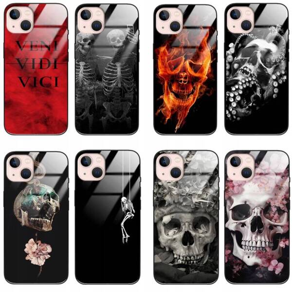 Etui akrylowe LEO horror mroczne różne wzory do iPhone 13