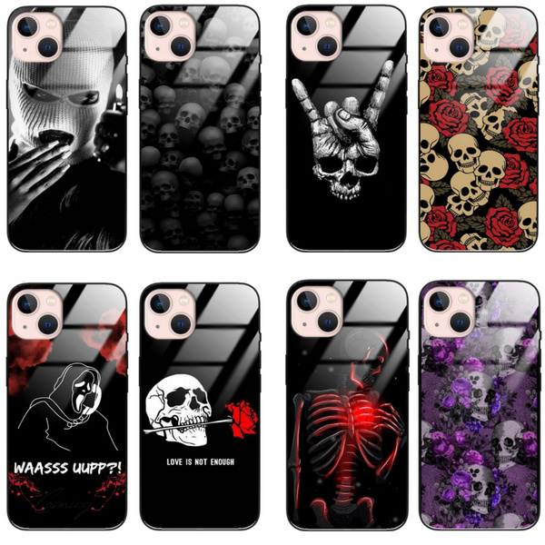 Etui akrylowe LEO horror mroczne różne wzory do iPhone 13