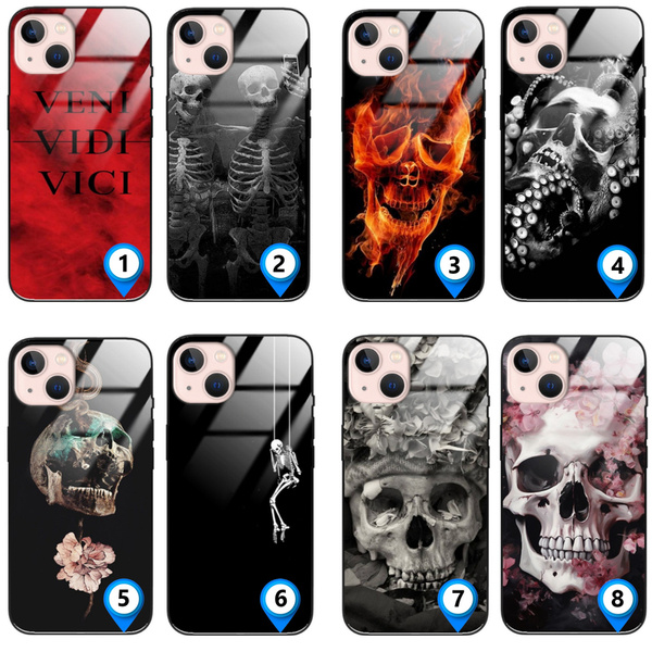 Etui akrylowe LEO horror mroczne różne wzory do iPhone 13