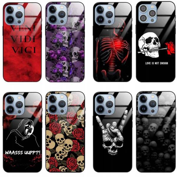 Etui akrylowe LEO horror mroczne różne wzory do iPhone 13 Pro