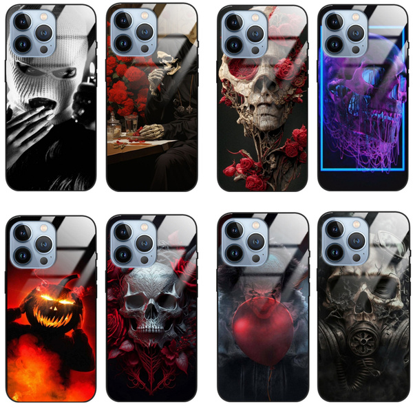 Etui akrylowe LEO horror mroczne różne wzory do iPhone 13 Pro