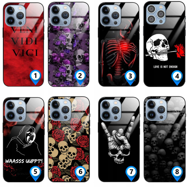 Etui akrylowe LEO horror mroczne różne wzory do iPhone 13 Pro