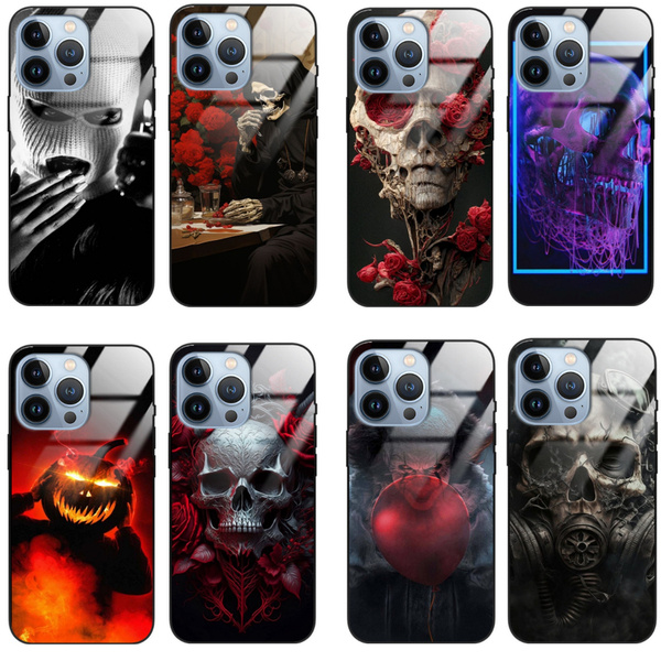 Etui akrylowe LEO horror mroczne różne wzory do iPhone 14 Pro