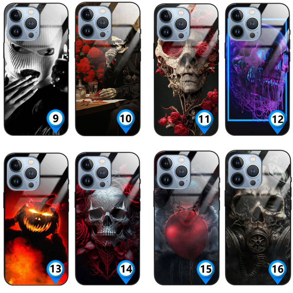 Etui akrylowe LEO horror mroczne różne wzory do iPhone 14 Pro