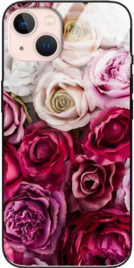 Etui akrylowe LEO kwiaty różne wzory do iPhone 13