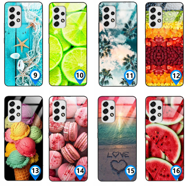 Etui akrylowe LEO lato summer vibe różne wzory do Galaxy A53 5G