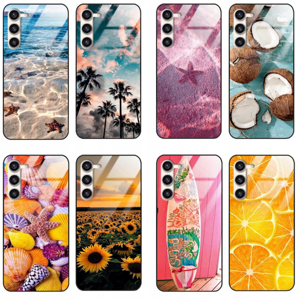 Etui akrylowe LEO lato summer vibe różne wzory do Galaxy S23