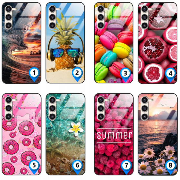 Etui akrylowe LEO lato summer vibe różne wzory do Galaxy S23