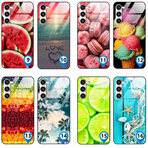 Etui akrylowe LEO lato summer vibe różne wzory do Galaxy S23