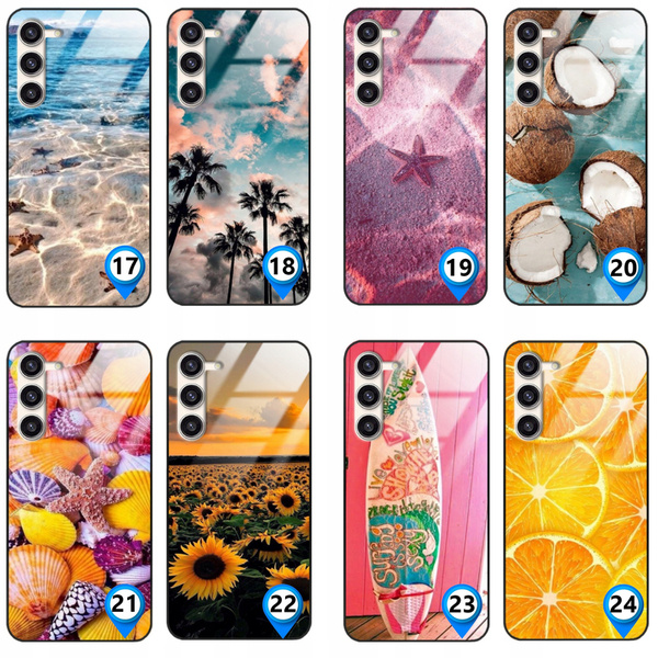 Etui akrylowe LEO lato summer vibe różne wzory do Galaxy S23