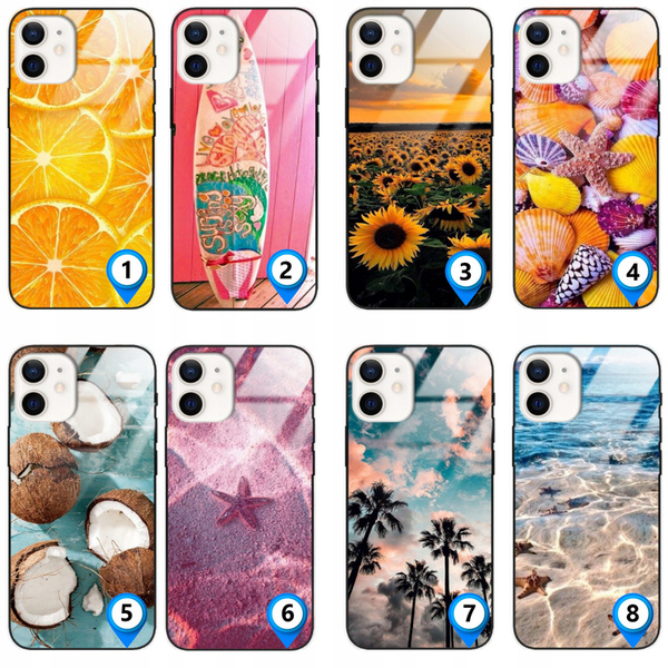 Etui akrylowe LEO lato summer vibe różne wzory do iPhone 12 Mini