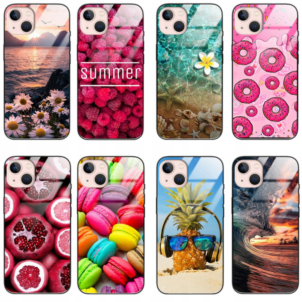 Etui akrylowe LEO lato summer vibe różne wzory do iPhone 15