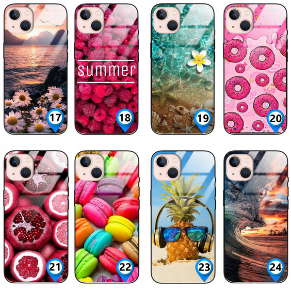 Etui akrylowe LEO lato summer vibe różne wzory do iPhone 15