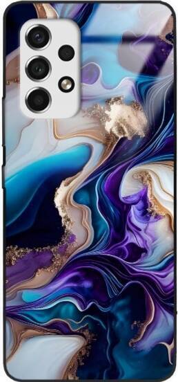Etui akrylowe LEO marmur różne wzory do Galaxy A53 5G