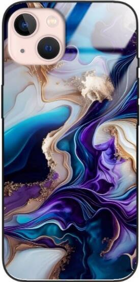 Etui akrylowe LEO marmur różne wzory do iPhone 15