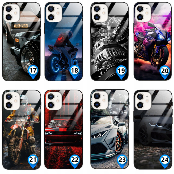 Etui akrylowe LEO motoryzacja auta samochody różne wzory do iPhone 11