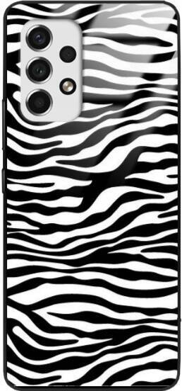 Etui akrylowe LEO tekstury zebra animals różne wzory do Galaxy A32