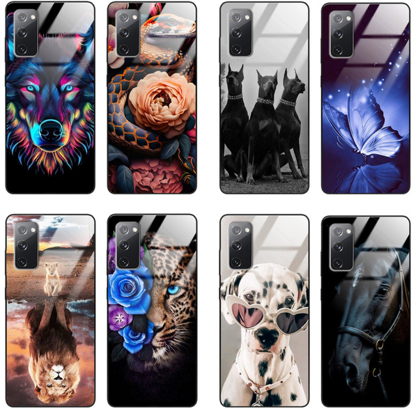 Etui akrylowe LEO zwierzęta animals różne wzory do Galaxy S20 FE