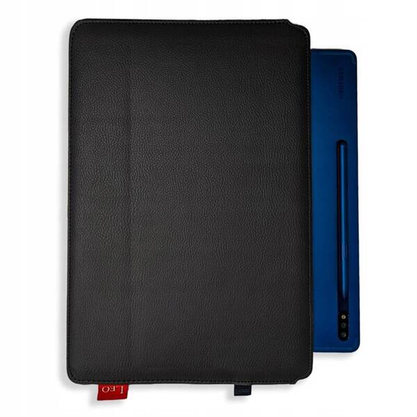 Etui na tablet skórzane LEO Master do Apple iPad 6  gen czarne