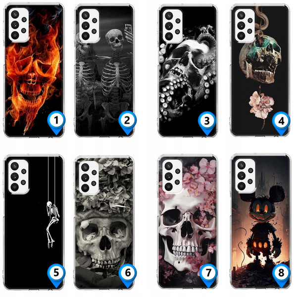 Etui silikonowe LEO horror mroczne różne wzory do Galaxy A53 5G