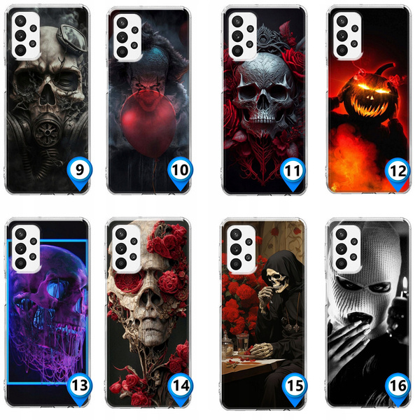 Etui silikonowe LEO horror mroczne różne wzory do Galaxy A53 5G