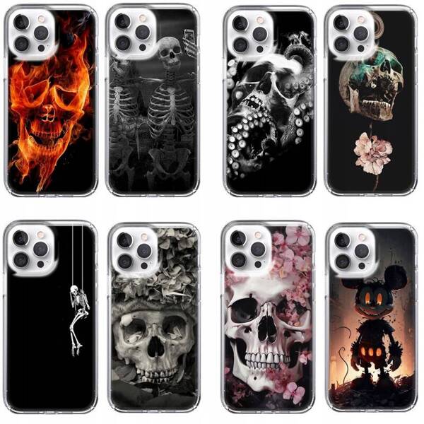 Etui silikonowe LEO horror mroczne różne wzory do iPhone 12 Pro