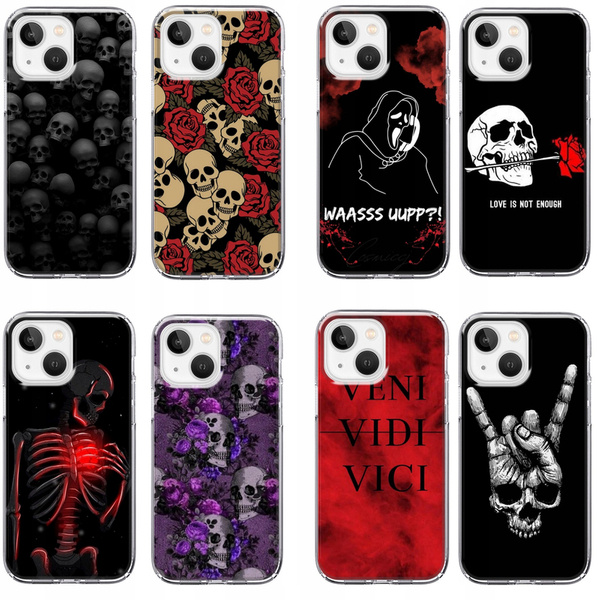 Etui silikonowe LEO horror mroczne różne wzory do iPhone 13 Mini