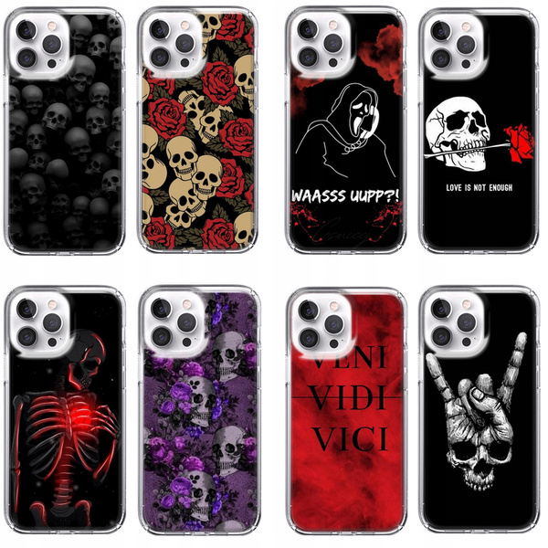 Etui silikonowe LEO horror mroczne różne wzory do iPhone 14 Pro Max