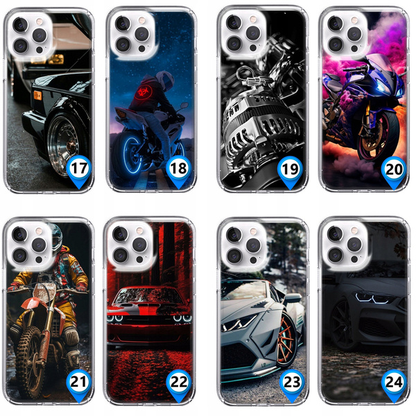 Etui silikonowe LEO motoryzacja auta car różne wzory do iPhone 12 Pro