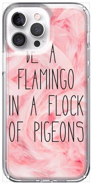 Etui silikonowe LEO pink flaming różne wzory do iPhone 15 Pro Max