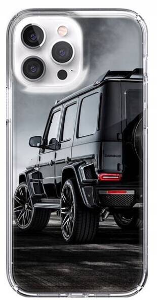 Etui silikonowe LEO samochody car różne wzory do iPhone 15 Pro