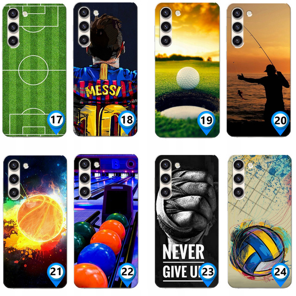 Etui silikonowe LEO sport football różne wzory do Galaxy S23