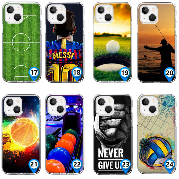 Etui silikonowe LEO sport różne wzory do iPhone 13