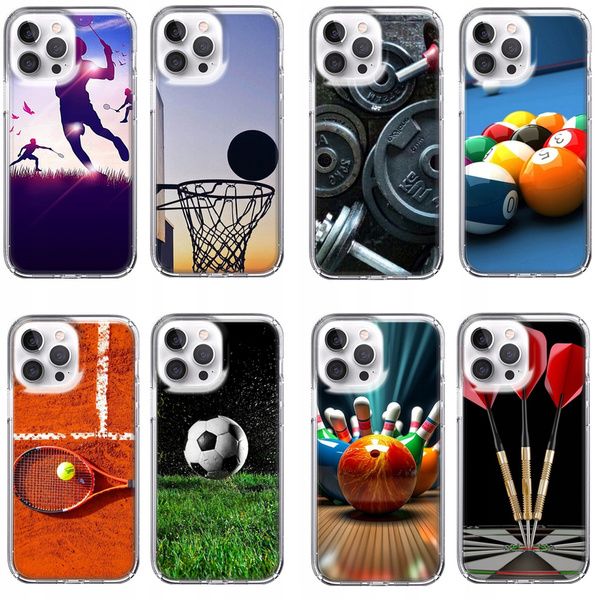 Etui silikonowe LEO sport różne wzory do iPhone 13 Pro Max