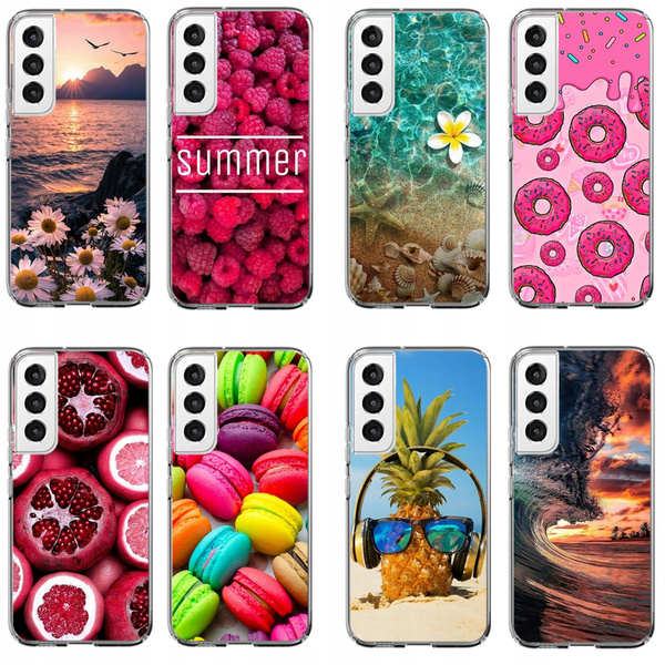 Etui silikonowe LEO summer vibe różne wzory do Galaxy S22 Plus