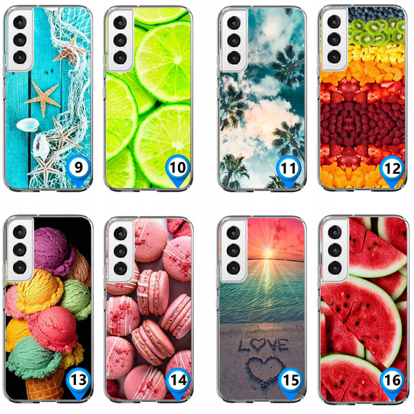 Etui silikonowe LEO summer vibe różne wzory do Galaxy S22 Plus