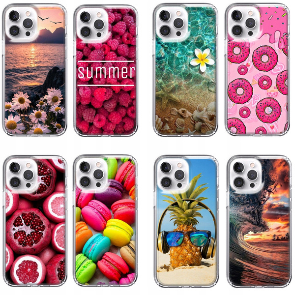 Etui silikonowe LEO summer vibe różne wzory do iPhone 12 Pro