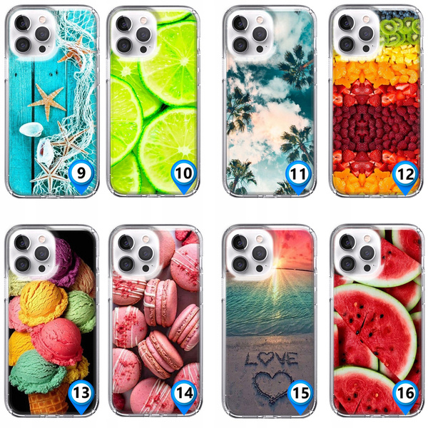 Etui silikonowe LEO summer vibe różne wzory do iPhone 12 Pro