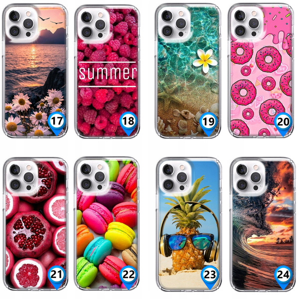 Etui silikonowe LEO summer vibe różne wzory do iPhone 12 Pro