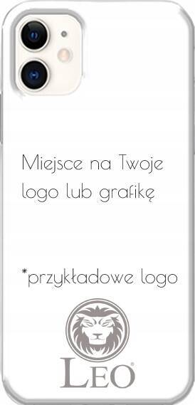 Etui silikonowe LEO własna grafika logo zdjęcie do iPhone 12