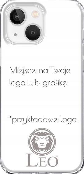 Etui silikonowe LEO własna grafika logo zdjęcie do iPhone 13