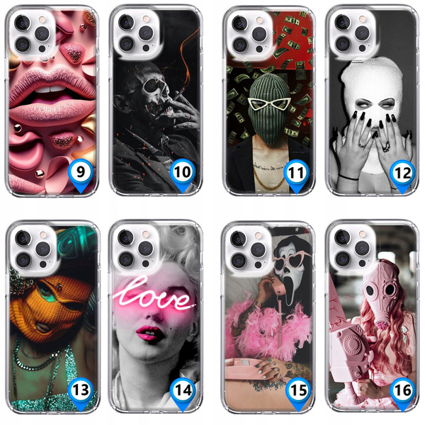 Etui silikonowe z MagSafe LEO artystyczne fancy różne wzory do iPhone 14 Pro