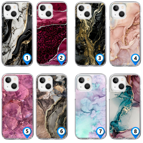 Etui silikonowe z MagSafe LEO marmur marble różne wzory do iPhone 12