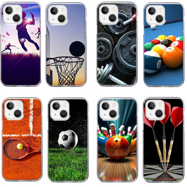 Etui silikonowe z MagSafe LEO sport football różne wzory do iPhone 13