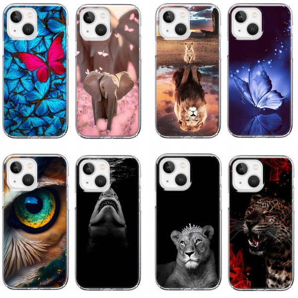 Etui silikonowe z MagSafe LEO zwierzęta animals różne wzory do iPhone 13