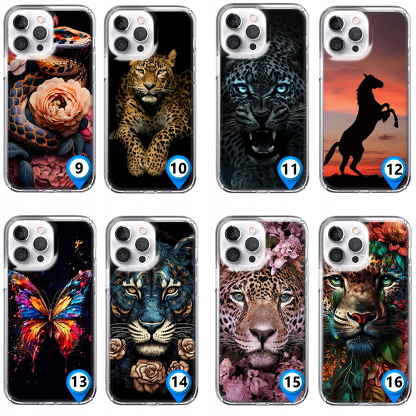 Etui silikonowe z MagSafe LEO zwierzęta animals różne wzory do iPhone 13 Pro