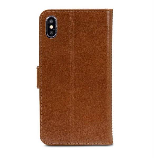 Etui skórzane do iPhone Xs Max Dbramante Ordrup - GOLDEN