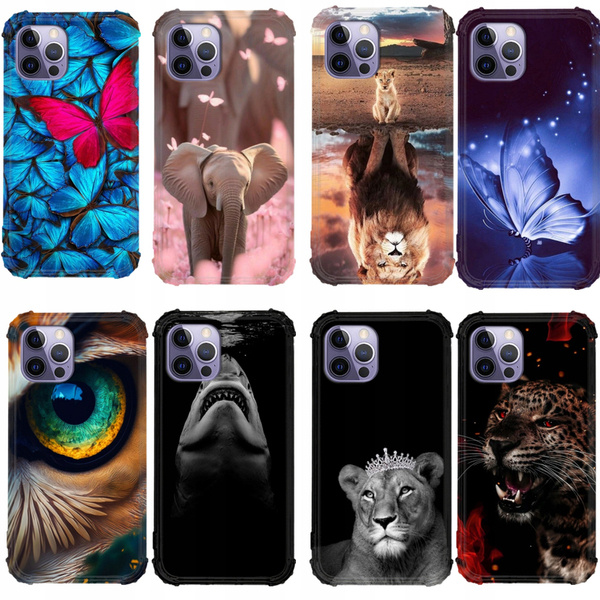 Etui wzmacniane Anti-Shock LEO animals różne wzory do iPhone 14 Pro Max