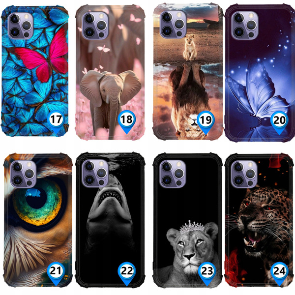 Etui wzmacniane Anti-Shock LEO animals różne wzory do iPhone 14 Pro Max